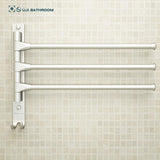 European Space Aluminium Towel Rack 4/3/2