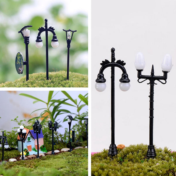 Garden miniatures mini street lamp