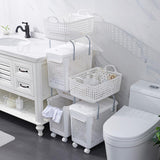 Laundry Basket Multifunctional Storage Basket Plastic Laundry Basket