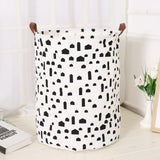 Cotton linen Laundry Basket