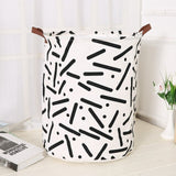Cotton linen Laundry Basket