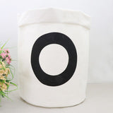 Nordic Fabric Laundry Basket Dirty Clothes Storage Organizer