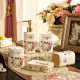 European Ceramic Bathroom Five-piece Bathroom Supplies