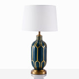 Europe ceramic lights lamps bedroom bedside decoration lamp